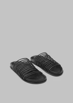 Vacation Edit A.Emery Fallon Sandals - Black
