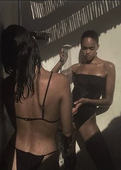 CLOTHING Aexae Bandeau One Piece Swimsuit - Black