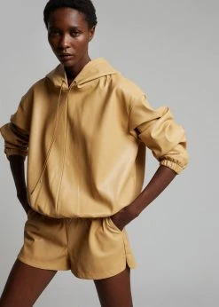 The Frankie Shop CLOTHING Agata Gym Shorts - Butter