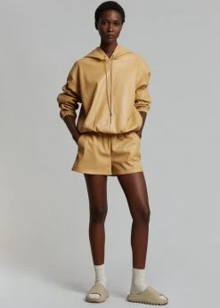 The Frankie Shop CLOTHING Agata Gym Shorts - Butter