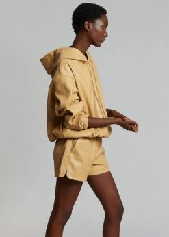 The Frankie Shop CLOTHING Agata Gym Shorts - Butter