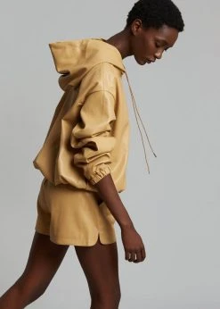 The Frankie Shop CLOTHING Agata Gym Shorts - Butter