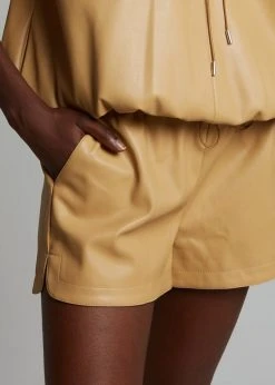 The Frankie Shop CLOTHING Agata Gym Shorts - Butter