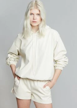 The Frankie Shop Agata Hoodie - Milk