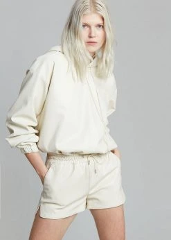 The Frankie Shop Agata Hoodie - Milk