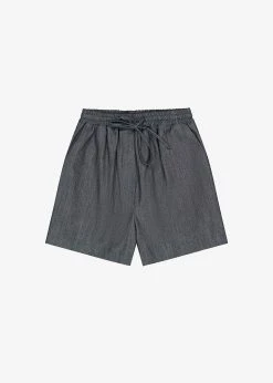 The Frankie Shop Agnes Shorts - Dark Grey