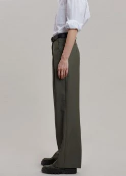 Brick Lane Ainsley Pants - Olive CLOTHING