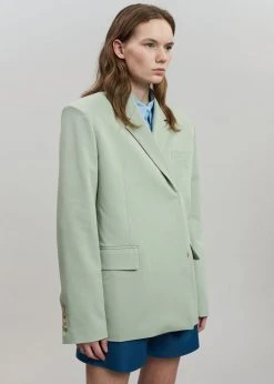 Mumu Amarit Blazer - Sage CLOTHING