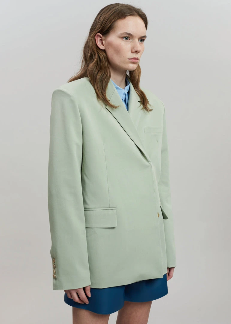 Mumu Amarit Blazer - Sage CLOTHING