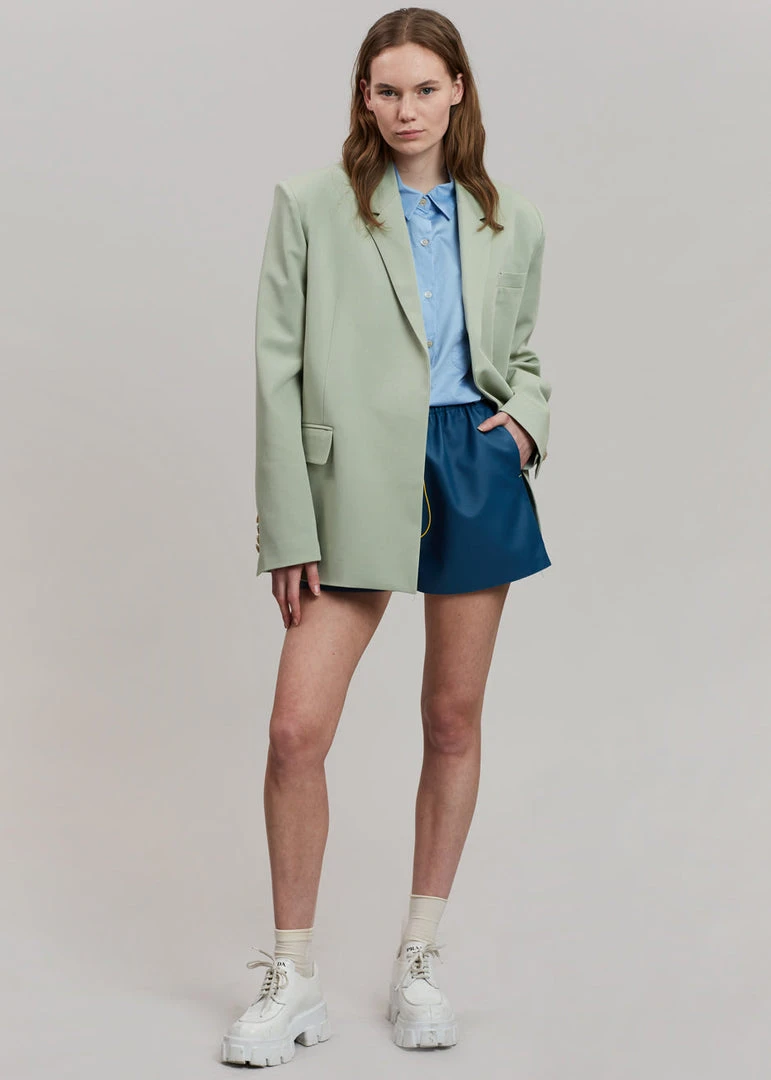 Mumu Amarit Blazer - Sage CLOTHING