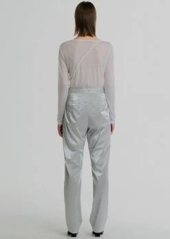 CLOTHING Amomento Asymmetric T-Shirt - White