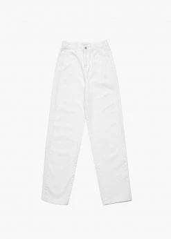Amomento Recycled Cotton Denim- White