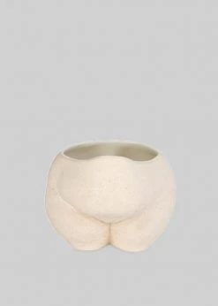 Anissa Kermiche Popotelée Ceramic Pot - Beige LIFESTYLE