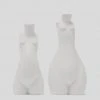 LIFESTYLE Anissa Kermiche Tit For Tat Tall Candlestick - White