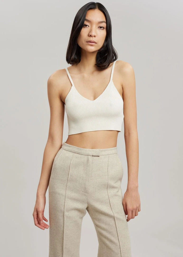 The Frankie Shop CLOTHING Ariose Bralette - Cream