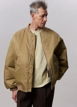 The Frankie Shop Astra Bomber Jacket - Olive
