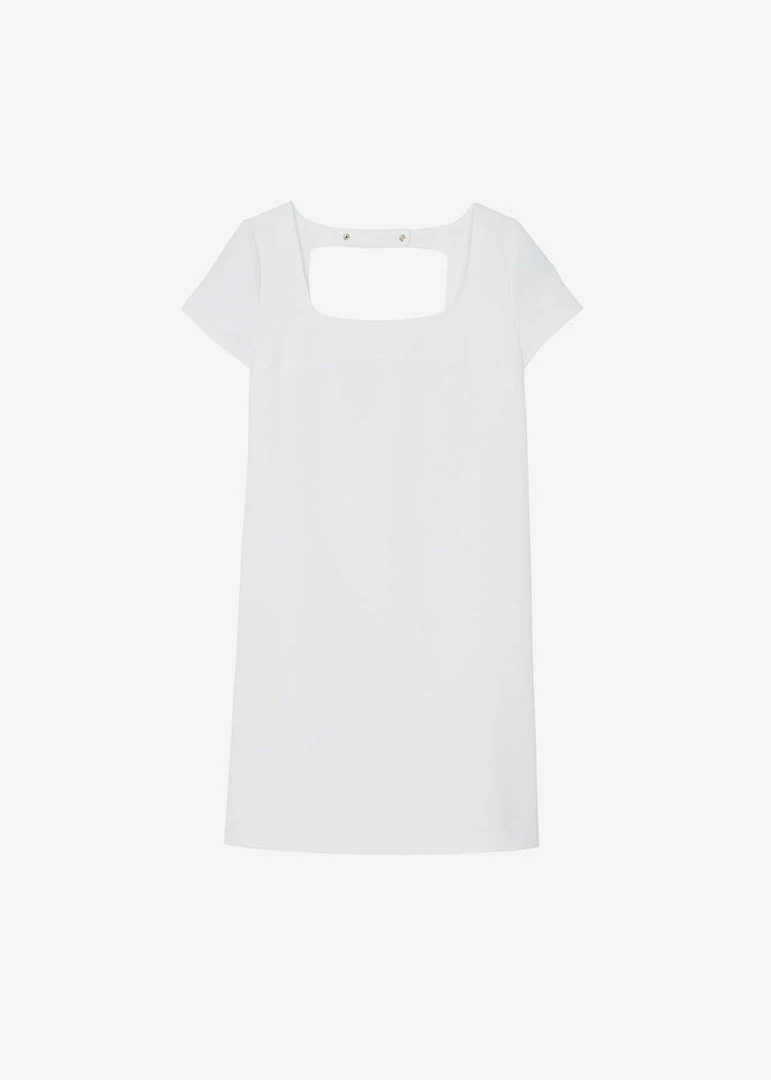 The Frankie Shop Bardot Mini Dress - White