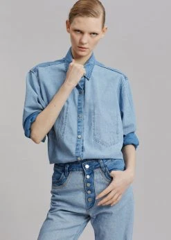 Agit CLOTHING Bay Reverse Shirt - Worn Wash