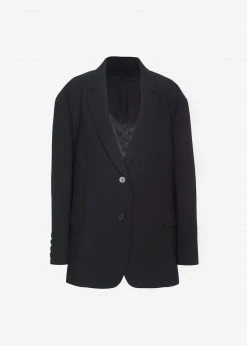 The Frankie Shop CLOTHING Bea Blazer - Black