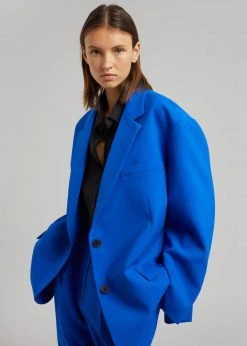The Frankie Shop CLOTHING Bea Blazer - Cobalt
