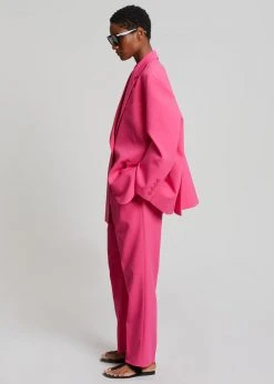 The Frankie Shop CLOTHING Bea Blazer - Fuchsia