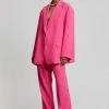 The Frankie Shop CLOTHING Bea Blazer - Fuchsia