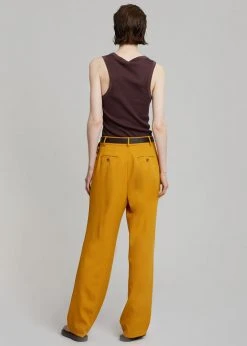 The Frankie Shop CLOTHING Bea Suit Pants - Mustard