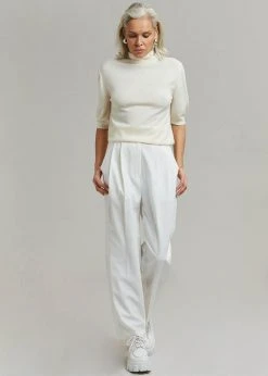 The Frankie Shop Bea Suit Pants - White