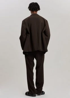 The Frankie Shop Beo Blazer - Dark Espresso Men