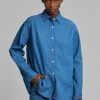 Siento Beya Denim Shirt - Medium Wash