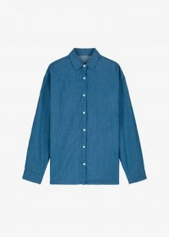 Siento Beya Denim Shirt - Medium Wash