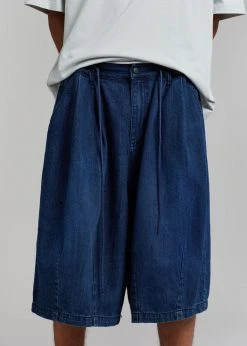 The Farmers Market Men Bodin Denim Shorts - Indigo