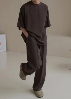 The Frankie Shop Brax Pants - Brown Men