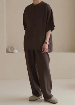 The Frankie Shop Brax Pants - Brown Men