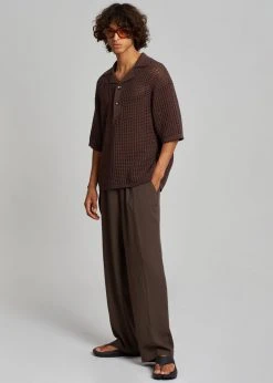 The Frankie Shop Brax Pants - Brown Men