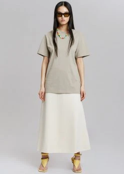 CLOTHING By Malene Birger Angello Skirt - Almond