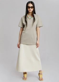 CLOTHING By Malene Birger Angello Skirt - Almond