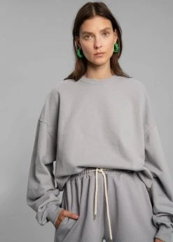 The Frankie Shop CLOTHING Carita Sweatshirt - Ice