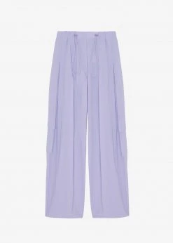 The Frankie Shop Celeste Cargo Pants - Lilac CLOTHING