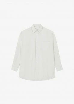 The Frankie Shop Chadwick Shirt - Light Grey Men