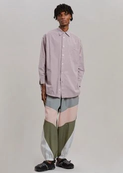 The Frankie Shop Chadwick Shirt - Lilac Men