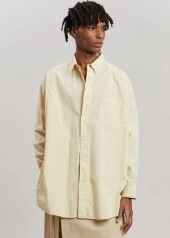 The Frankie Shop Men Chadwick Shirt - Mastic
