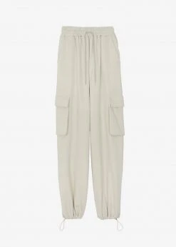 The Frankie Shop CLOTHING Chava Cargo Joggers - Birch