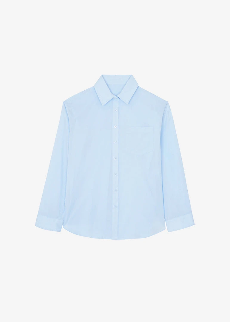 The Frankie Shop CLOTHING Cleia Shirt - Light Blue