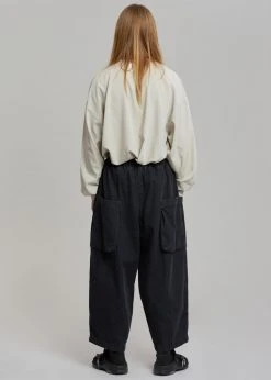 The Farmers Market Men Cliff Denim Balloon Pants - Black