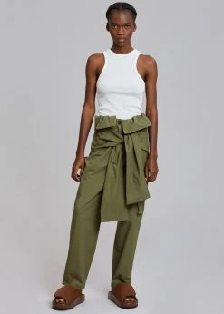 The Frankie Shop CLOTHING Conan Cargo Pants - Army Green