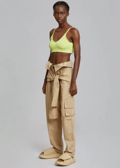 The Frankie Shop CLOTHING Conan Cargo Pants - Warm Sand