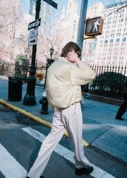 Blossom CLOTHING Connell Reversible Bomber - Black/Mastic