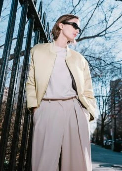 Blossom CLOTHING Connell Reversible Bomber - Black/Mastic