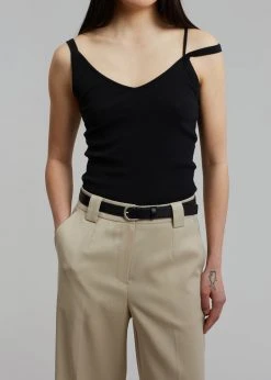 Covert Strappy Tank - Black CLOTHING